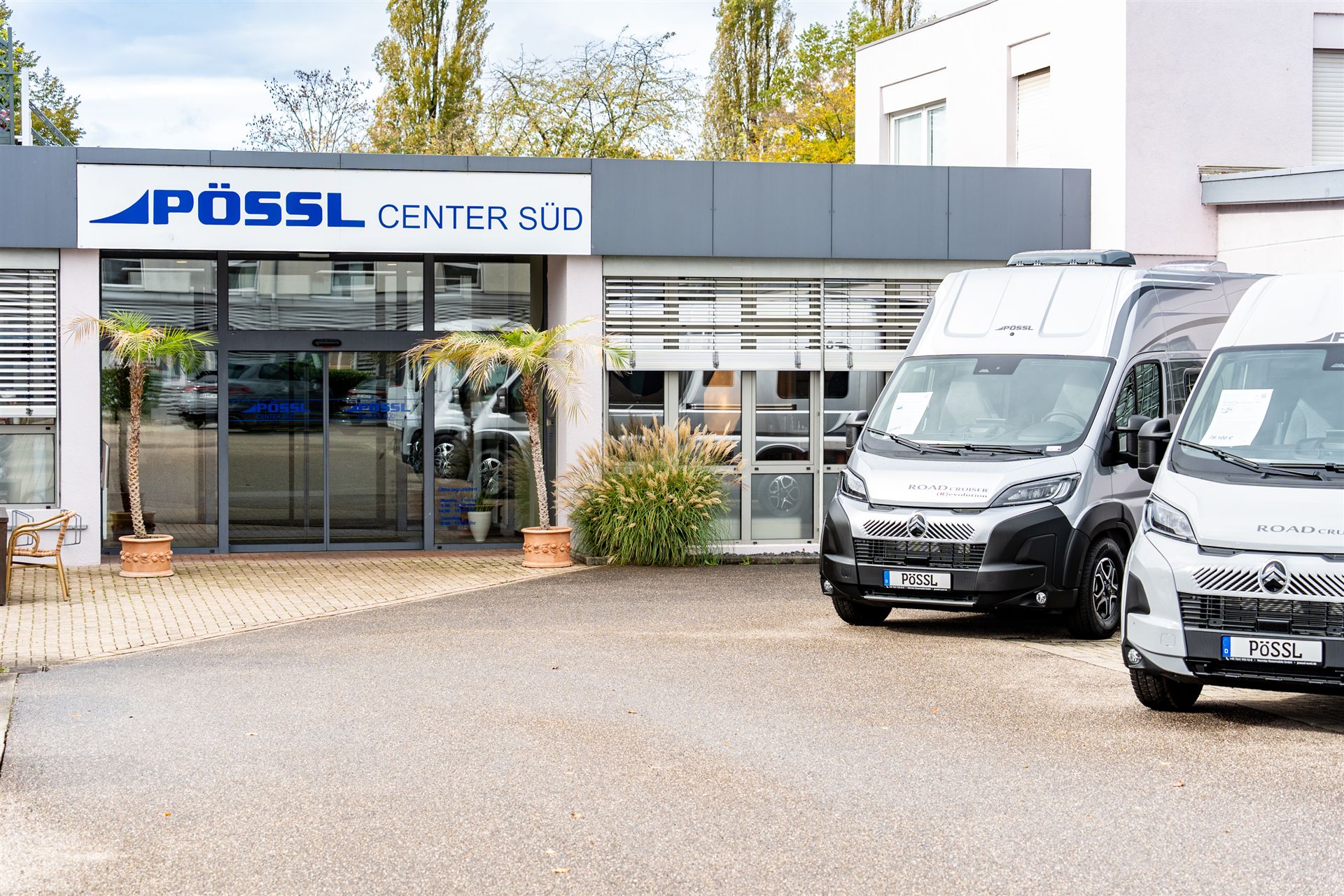 Pössl Center Süd — Standort
