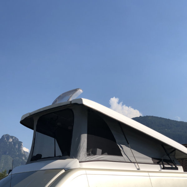 Aufstelldach weiß