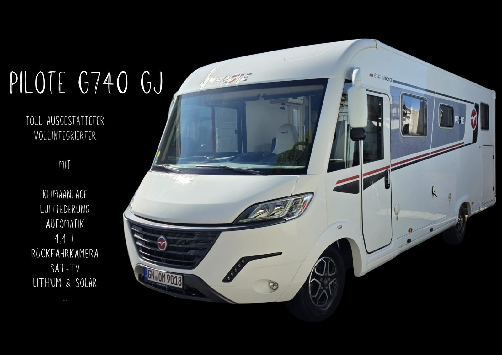 Pilote G740GJ Evidence