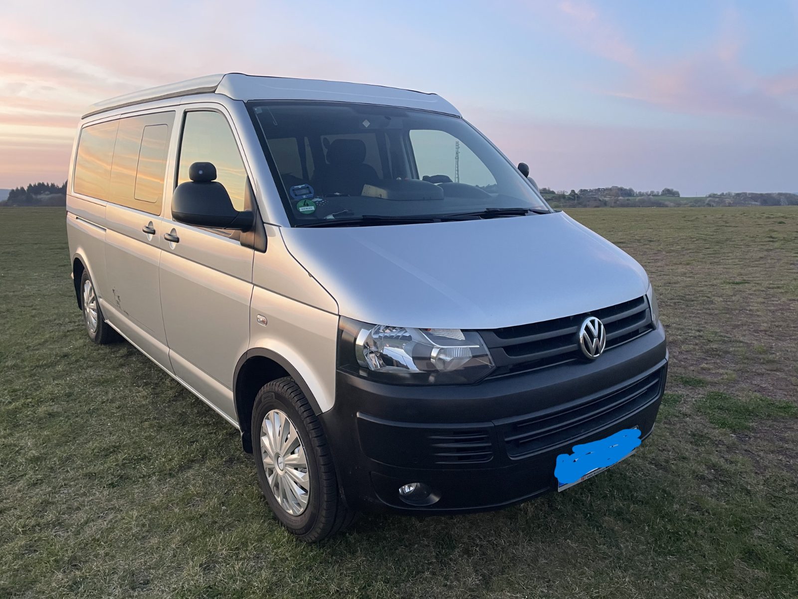 VW T 5 langer Radstand mit Aufstelldach 2