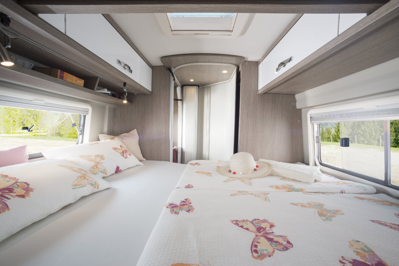 Breit und lang: Das Querbett