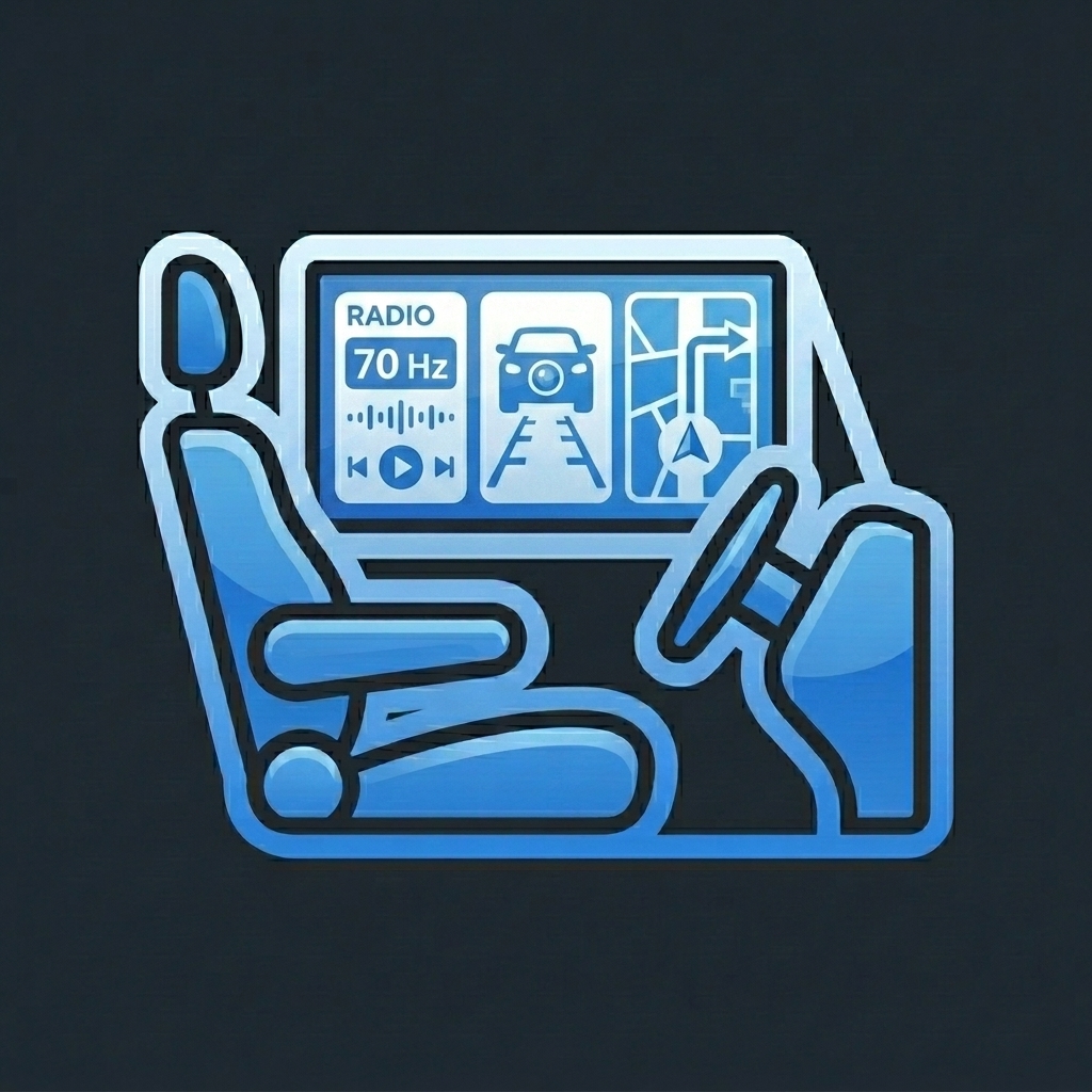 Paket Lounge inkl. 10 Zoll Radio mit Navigation und Kamera